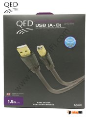 QED QE-6901 Performance USB A-B GRAPHITE Kablo '1,5 Metre'