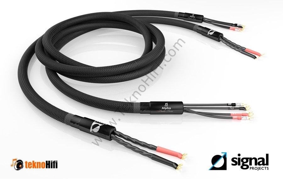 Signal Projects Alpha Bi-Wiring Hoparlör Kablosu '2 Metre'