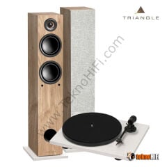 Triangle LN05A + Lunar 1 Bluetooth Hoparlör + Pikap Paketi Siyah