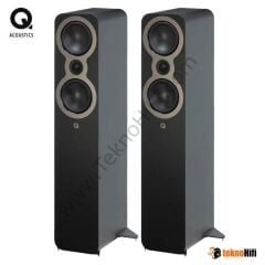 Q Acoustics 3050c Kule Hoparlör 'Çift' Siyah