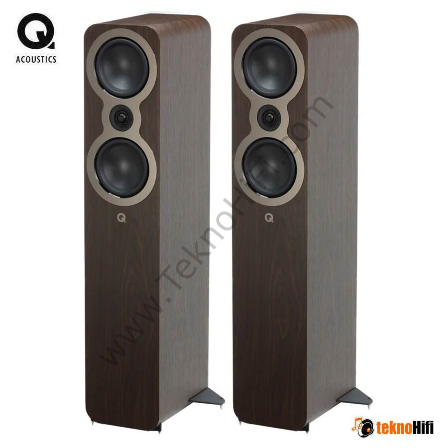 Q Acoustics 3050c Kule Hoparlör 'Çift' Claro Walnut