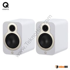 Q Acoustics 3030c Raf tipi Hoparlör 'Çift' Beyaz
