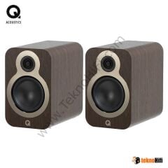 Q Acoustics 3030c Raf tipi Hoparlör 'Çift' Claro Walnut