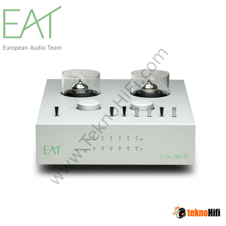 EAT E-GLO PETIT B Tube Phono Stage Gümüş