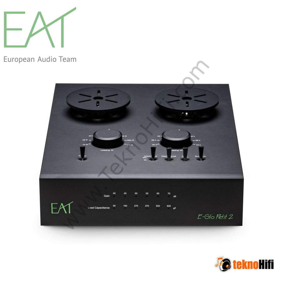 EAT E-GLO PETIT 2 Tube Phono Stage Siyah