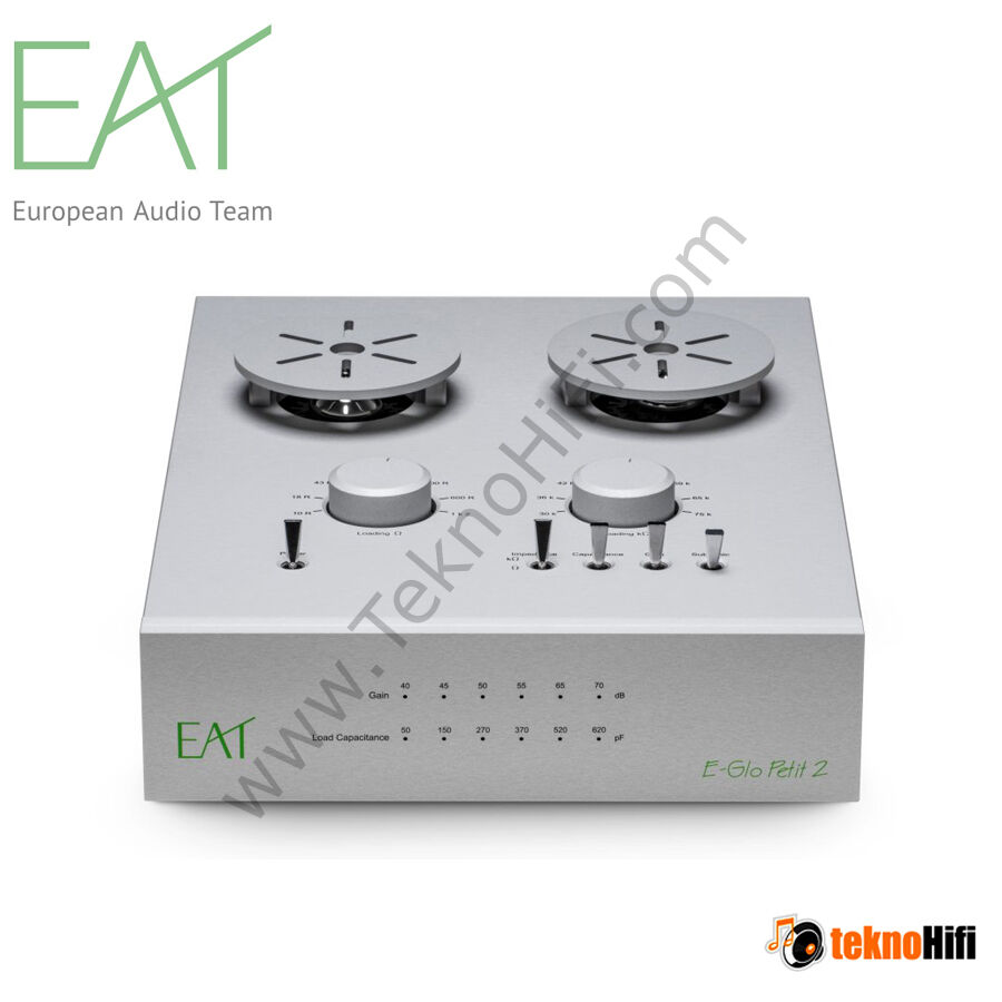 EAT E-GLO PETIT 2 Tube Phono Stage Gümüş