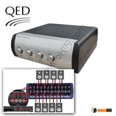 QED A-SS40 4 Çift Stereo Hoparlör dağıtıcı