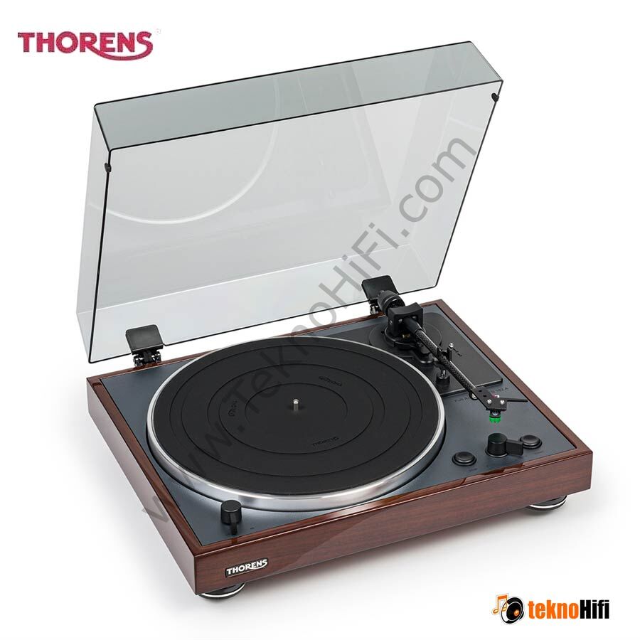 Thorens TD 102 A Tam Otomatik Pikap Parlak Ceviz
