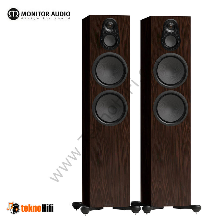Monitor Audio Silver 500 8G Kule Hoparlör Avrupa Ceviz