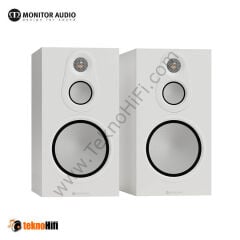 Monitor Audio Silver 100 8G Raf Tipi Hoparlör Saten Beyaz