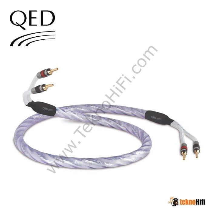 QED QE-1484 GENESIS SILVER SPIRAL Hoparlör kablosu 2 x 3 Metre