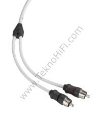 JL Audio XMD-WHTAIC2-12: 2 kanallı Marine Audio Bağlantı kablosu12 ft (3.66 m)