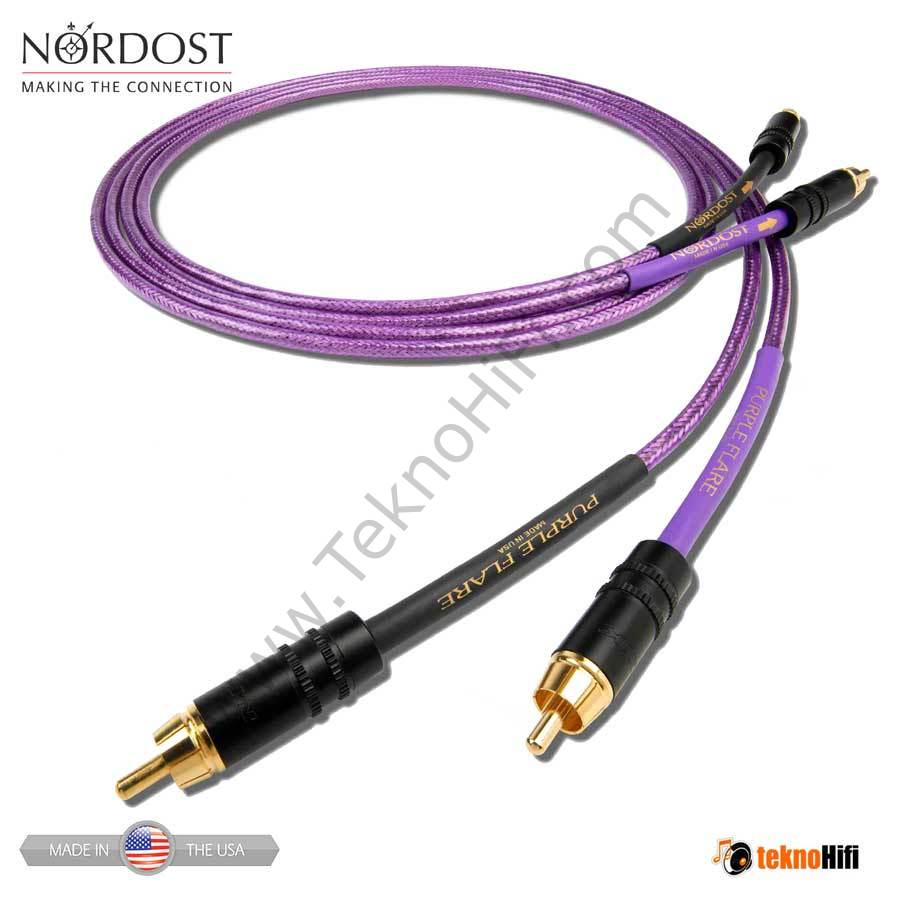 Nordost PURPLE FLARE RCA Kablo '1 Metre'