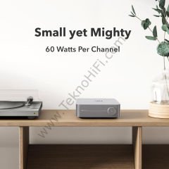WiiM AMP Streamer Amplifikatör Gri