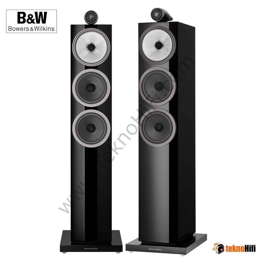 Bowers & Wilkins 703 S3 Kule Hoparlör 'Çift' Gloss Black