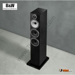 Bowers & Wilkins 704 S3 Kule Hoparlör 'Çift' Black High Gloss