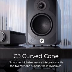 Q Acoustics 5020 Raf tipi Hoparlör 'Santos Rosewood'