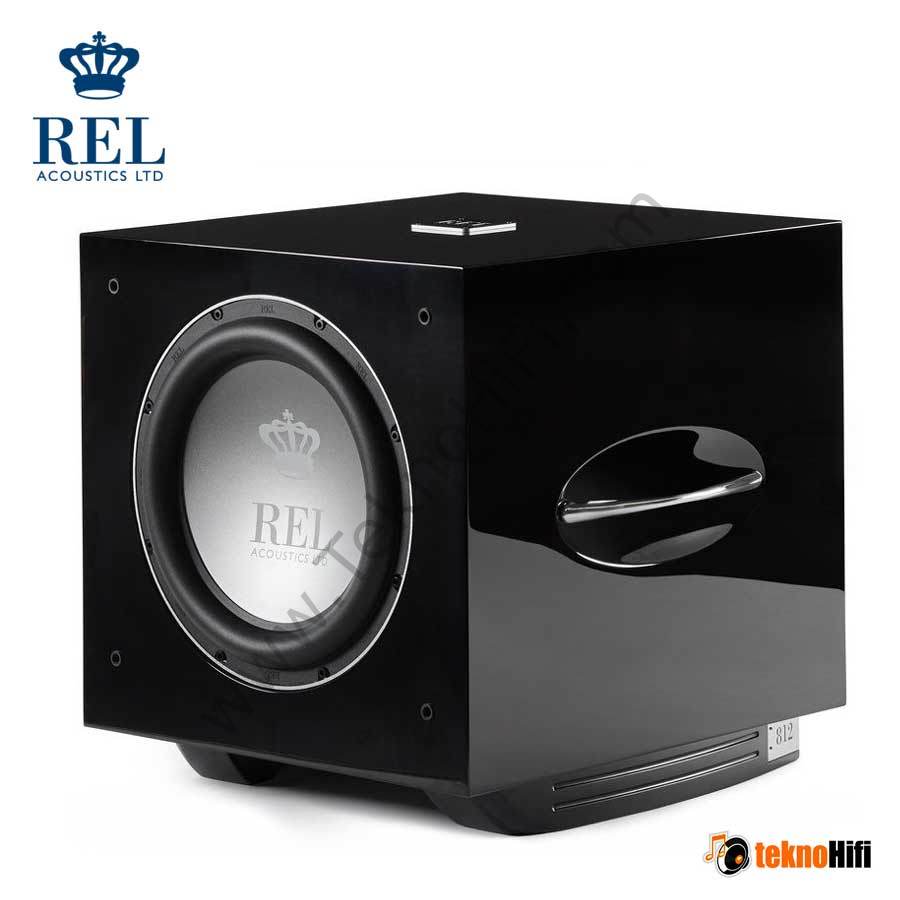 REL Acoustics S/812 Subwoofer Parlak Siyah