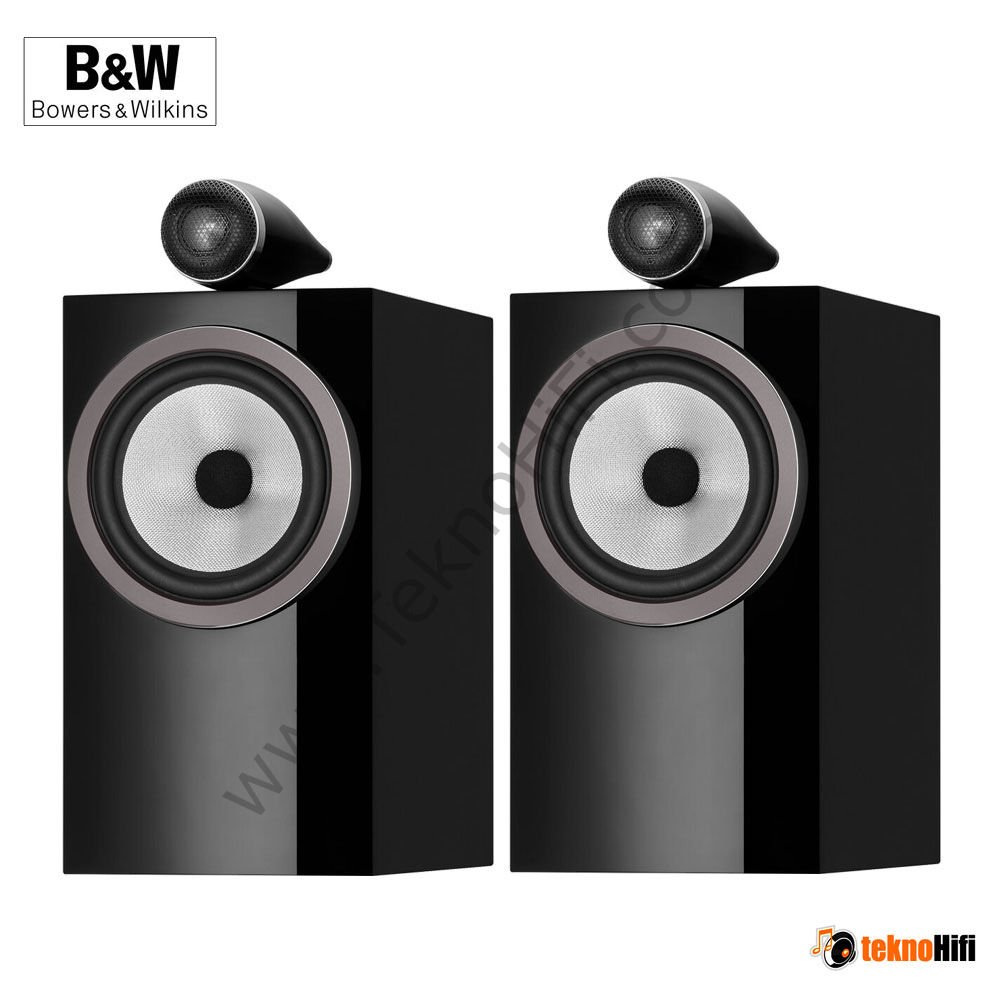 Bowers & Wilkins 705 S3 Raf Tipi Hoparlör 'Çift' Black High Gloss
