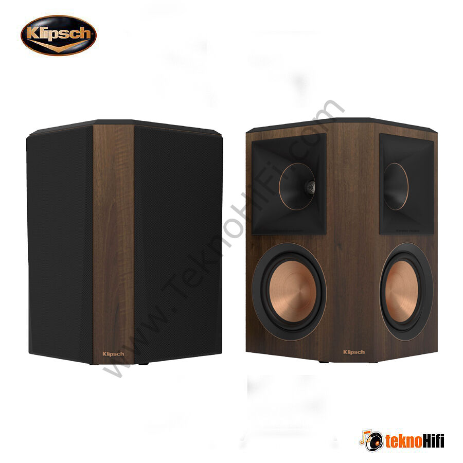 Klipsch RP-502S II Surround Hoparlör 'Ceviz' 'Çift'