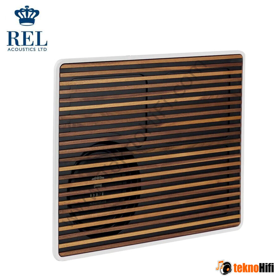 REL Acoustics Planar PL-2 Wood Grill Beyaz