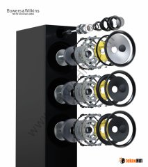 Bowers & Wilkins 603 S3  Kule Hoparlör 'Çift' Siyah
