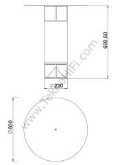 Architettura Sonora Cylinder Table Speaker
