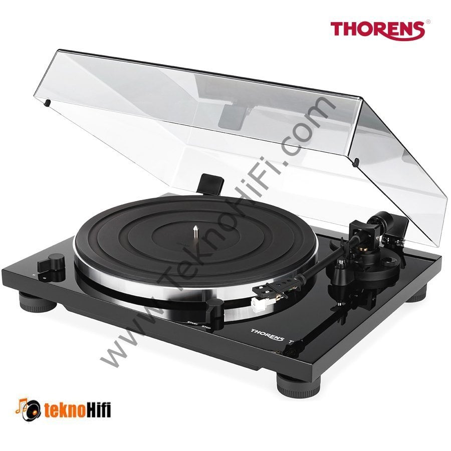 Thorens TD 201 Pikap 'AT 3600' Parlak Siyah