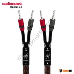 Audioquest Rocket 33 Banana Hoparlör Kablosu '2 x 2,5 Metre'