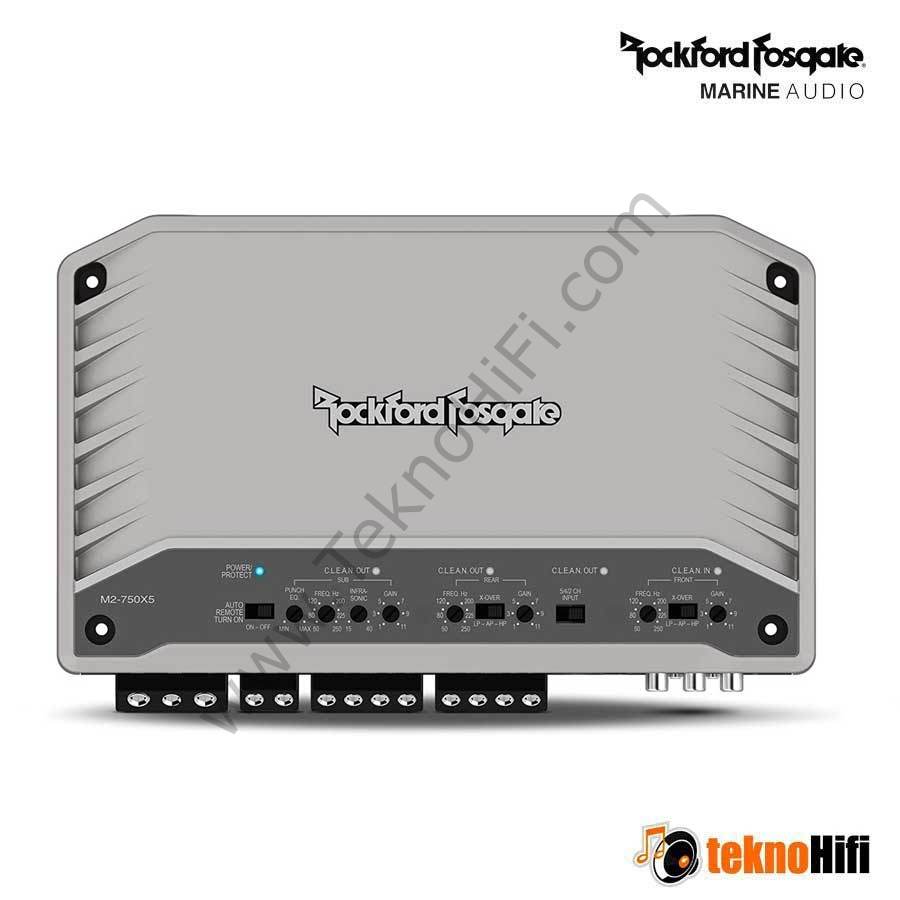 RockFord M2-750X5 Marine 750-Watt 5 Kanallı Amplifikatör