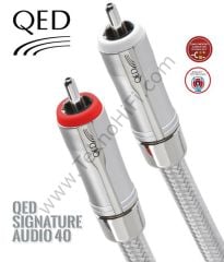 QED QE-2440 Signature Audio 40 RCA Kablo '0,60 Metre'