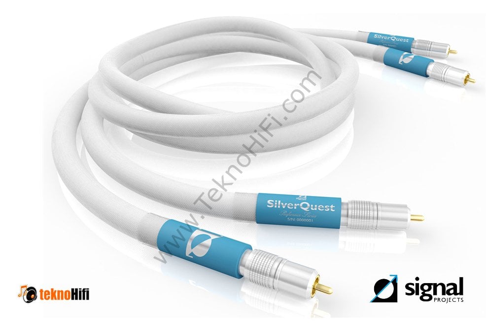 Signal Projects Silver Quest RCA Kablo '1 Metre'