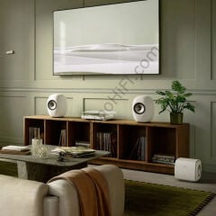 Kef LS LUXE Kablosuz Aktif Hi-Fi Hoparlör Beyaz