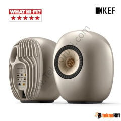 Kef LS LUXE Kablosuz Aktif Hi-Fi Hoparlör Titan Bej